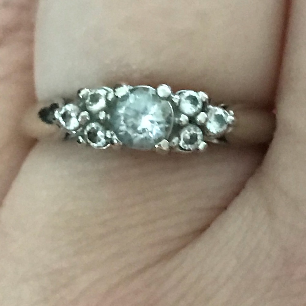 Solid White Gold Stamped 10Kt